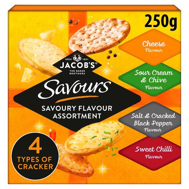 Jacob's Savours Biscuits Biscuits, Crackers & Bread M&S   