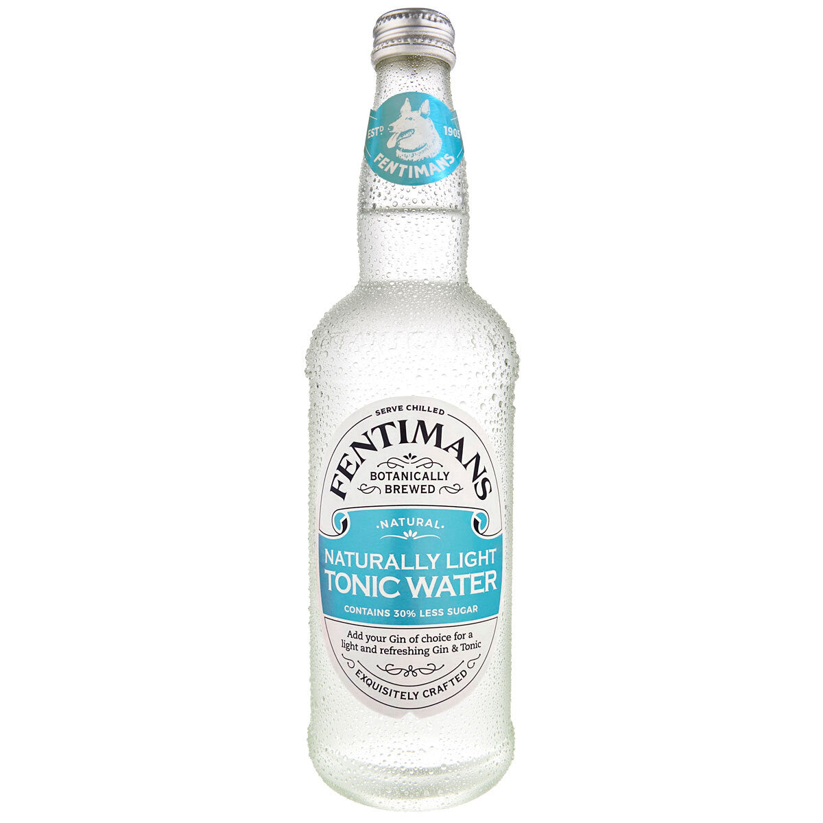 Fentimans Naturally Light Tonic Water, 8 x 500ml Tonic Water Costco UK   