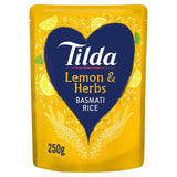 Tilda Microwave Lemon & Herbs Basmati Rice Rice, Pasta & Noodles M&S Default Title  