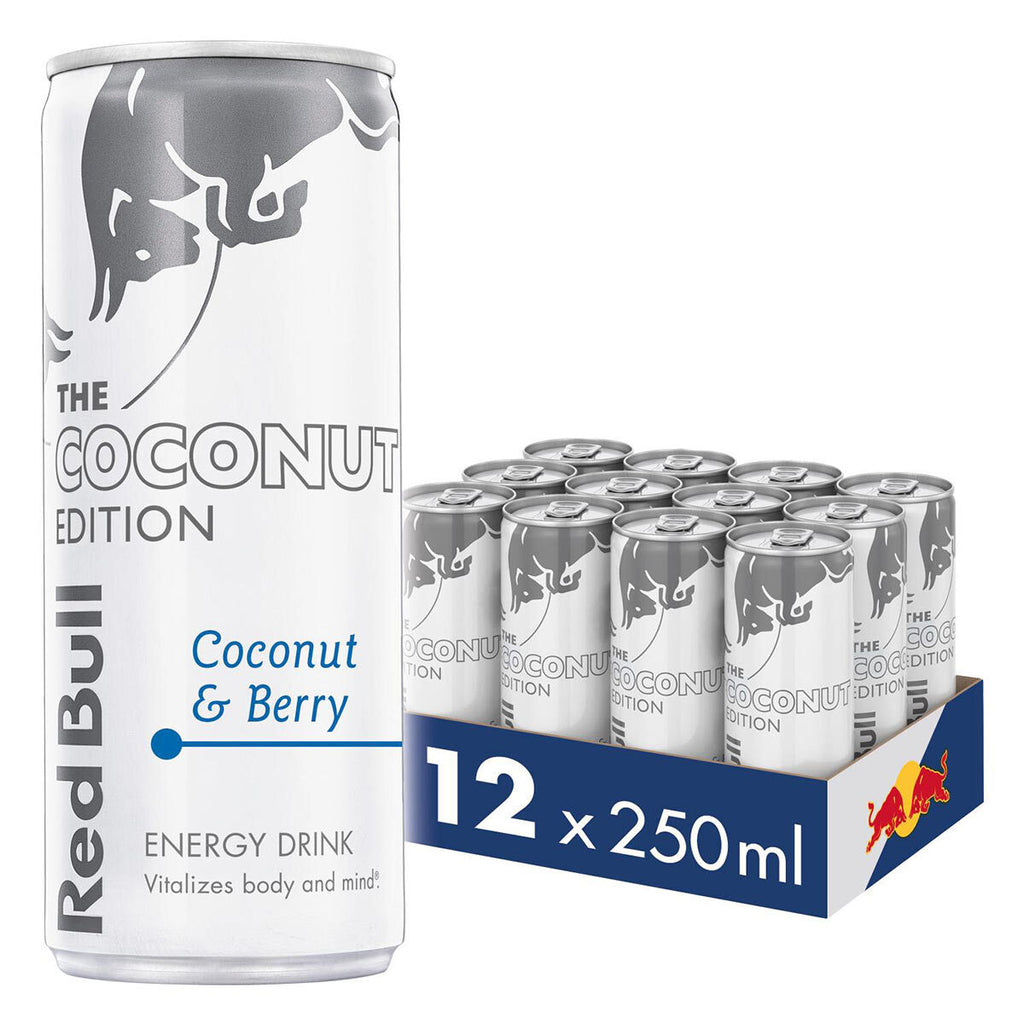 Red Bull Coconut and Berry Energy Drink, 12 x 250ml