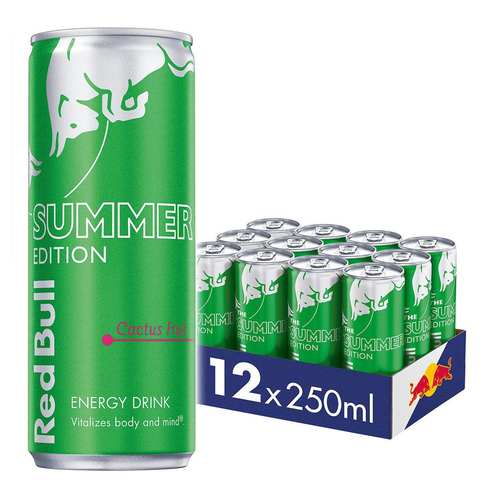 Red Bull Summer Edition Energy Drink, 12 x 250ml