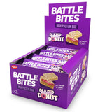 Battle Bites Glazed Doughnut Flavour Protein Bar, 12 x 62g Snacks Costco UK   