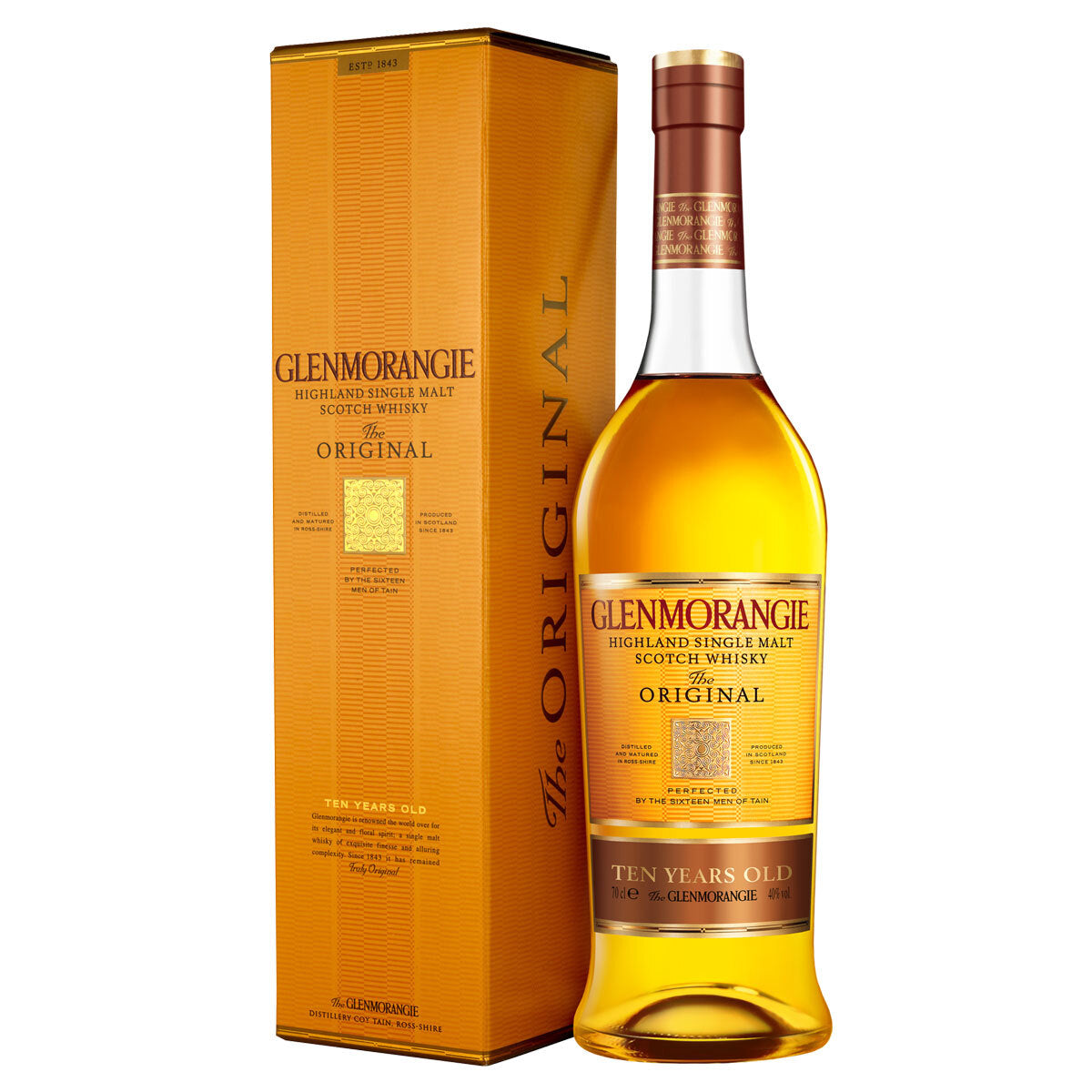 Glenmorangie The Original 10 Year Old Single Malt Scotch Whisky, 70cl GOODS Costco UK   