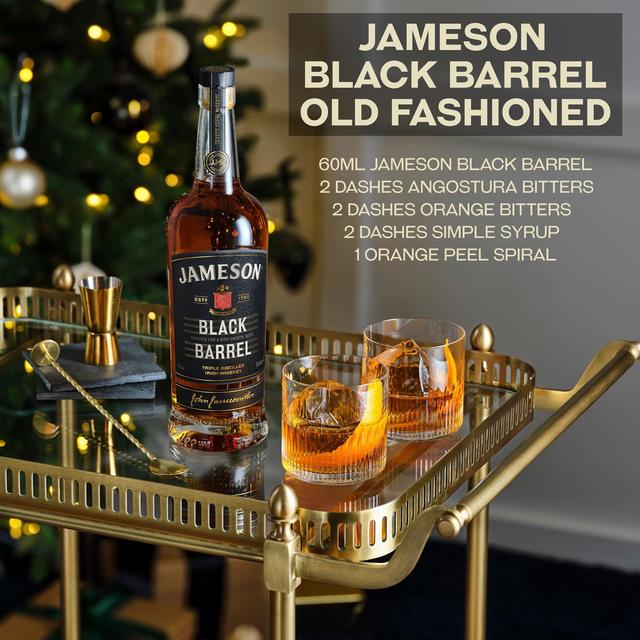 Jameson Black Barrel Triple Distilled Blended Irish Whiskey Liqueurs and Spirits M&S   