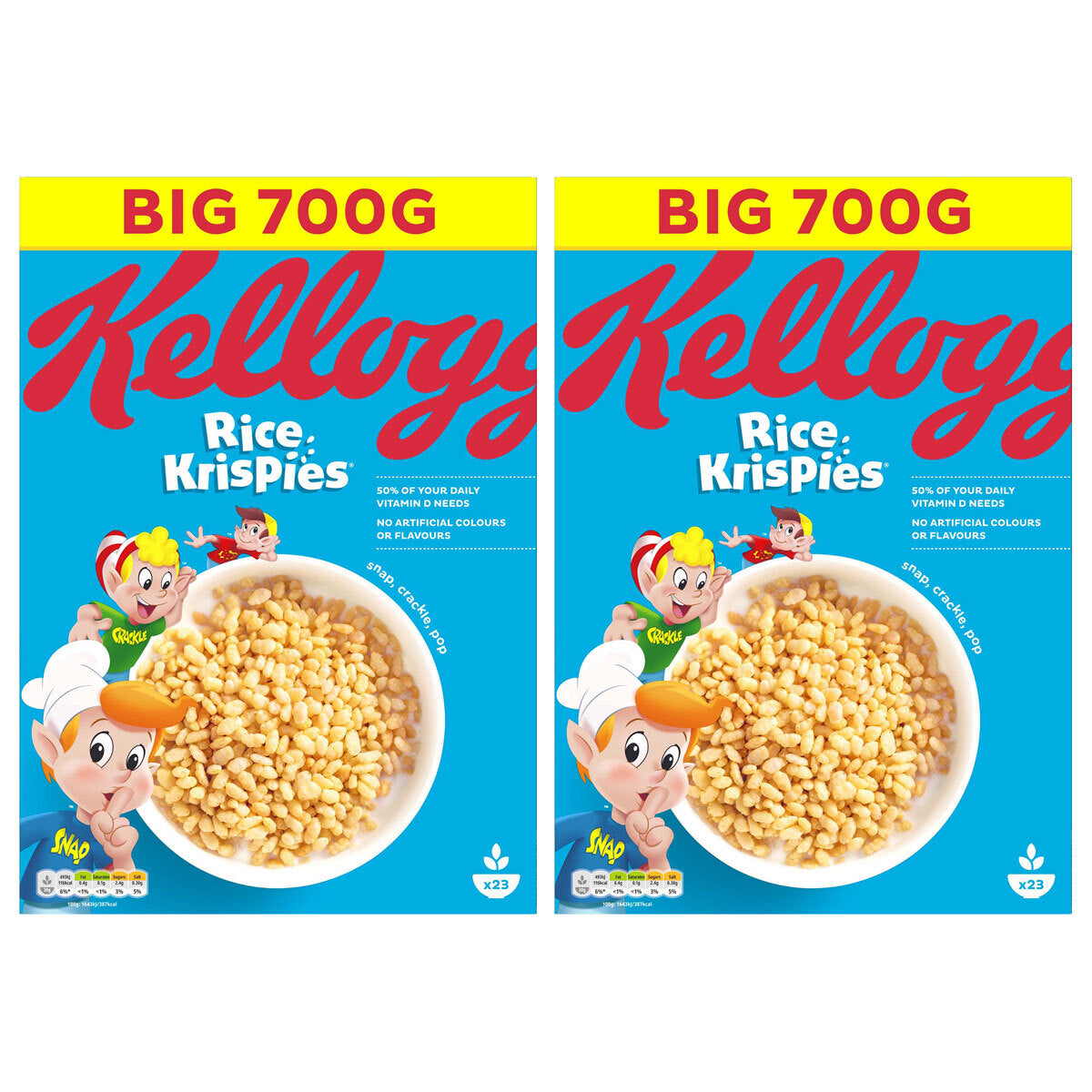Kellogg's Rice Krispies, 2 x 700g Cereals Costco UK   