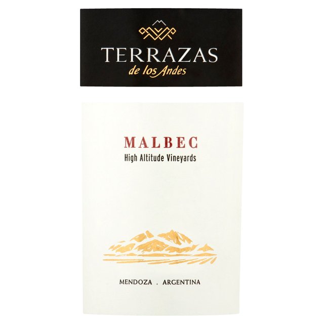 Terrazas Selection Malbec Wine & Champagne M&S   