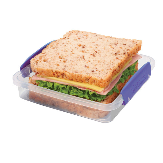 450ml Sandwich Box 3 Pack Mixed