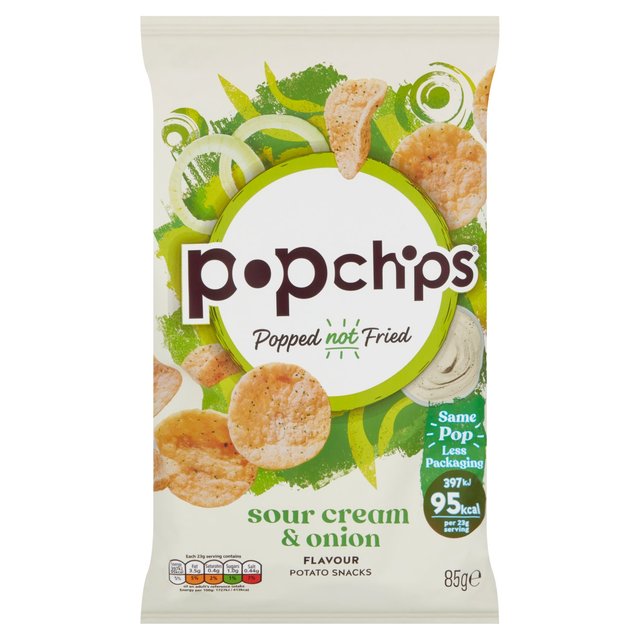 popchips Sour Cream & Onion Sharing Crisps