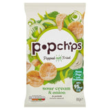 popchips Sour Cream & Onion Sharing Crisps - McGrocer