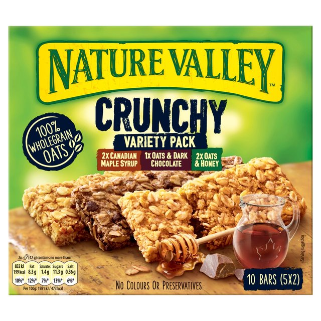 Nature Valley Crunchy Variety Pack Cereal Bars Cereals M&S   