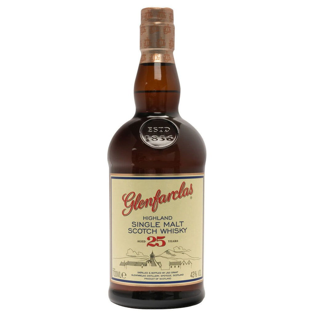 Glenfarclas 25 Year Old Highland Single Malt Scotch Whisky, 70cl