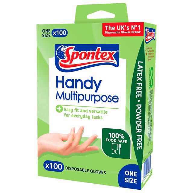 Spontex Handy Multi-Purpose Disposable Gloves Latex Free & Powder Free Accessories & Cleaning M&S   