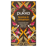 Pukka Organic Licorice & Cinnamon Tea Bags Tea M&S   