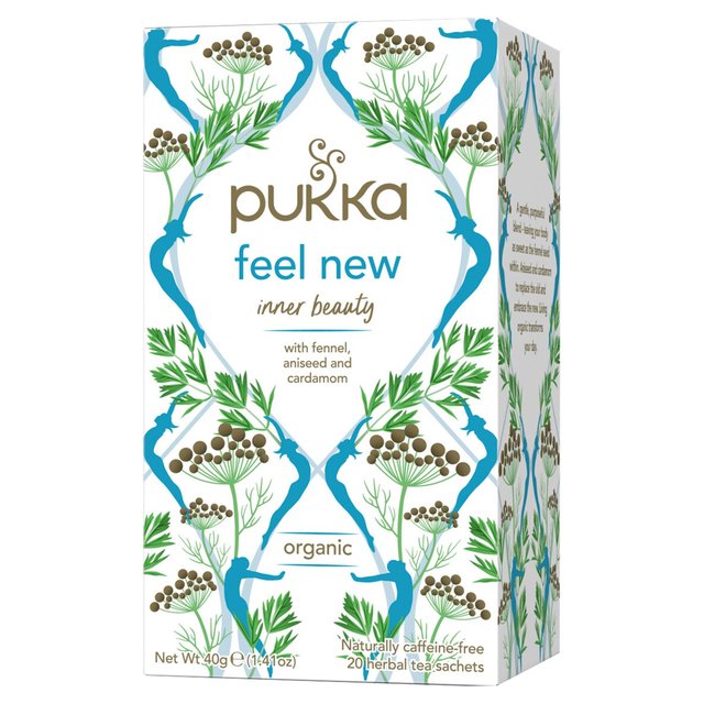 Pukka Feel New Tea Bags Food Cupboard M&S Default Title  