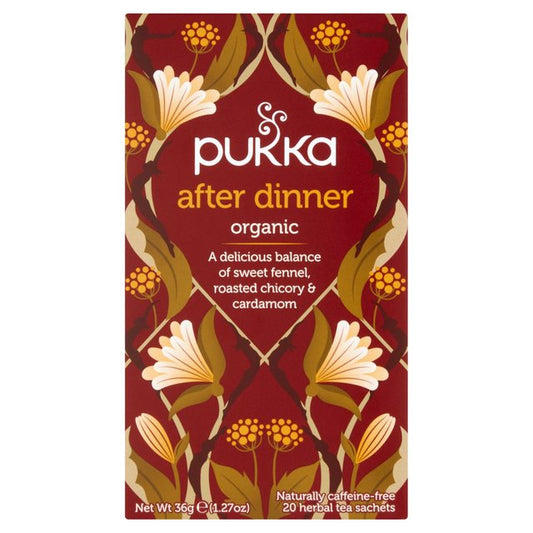 Pukka After Dinner Tea Bags Tea M&S Title  