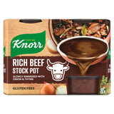 Knorr 8 Rich Beef Stock Pot Food Cupboard M&S   