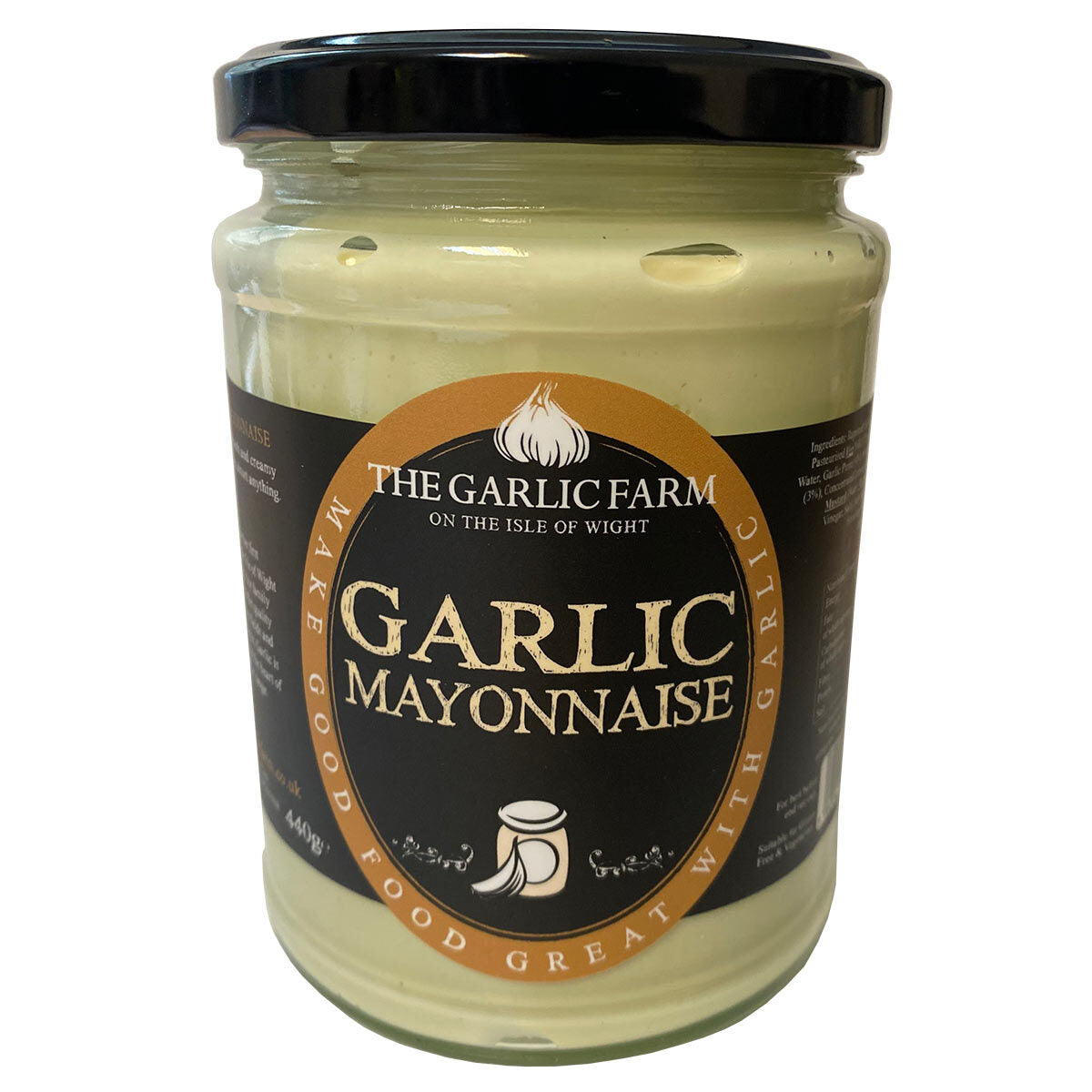 The Garlic Farm Mayonnaise Duo, 2 x 440g - McGrocer