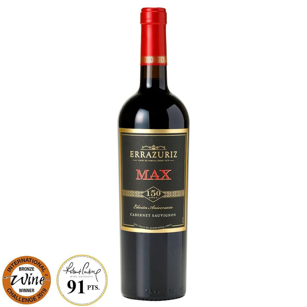 Errazuriz Max Reserva Cabernet Sauvignon 2018, 75cl