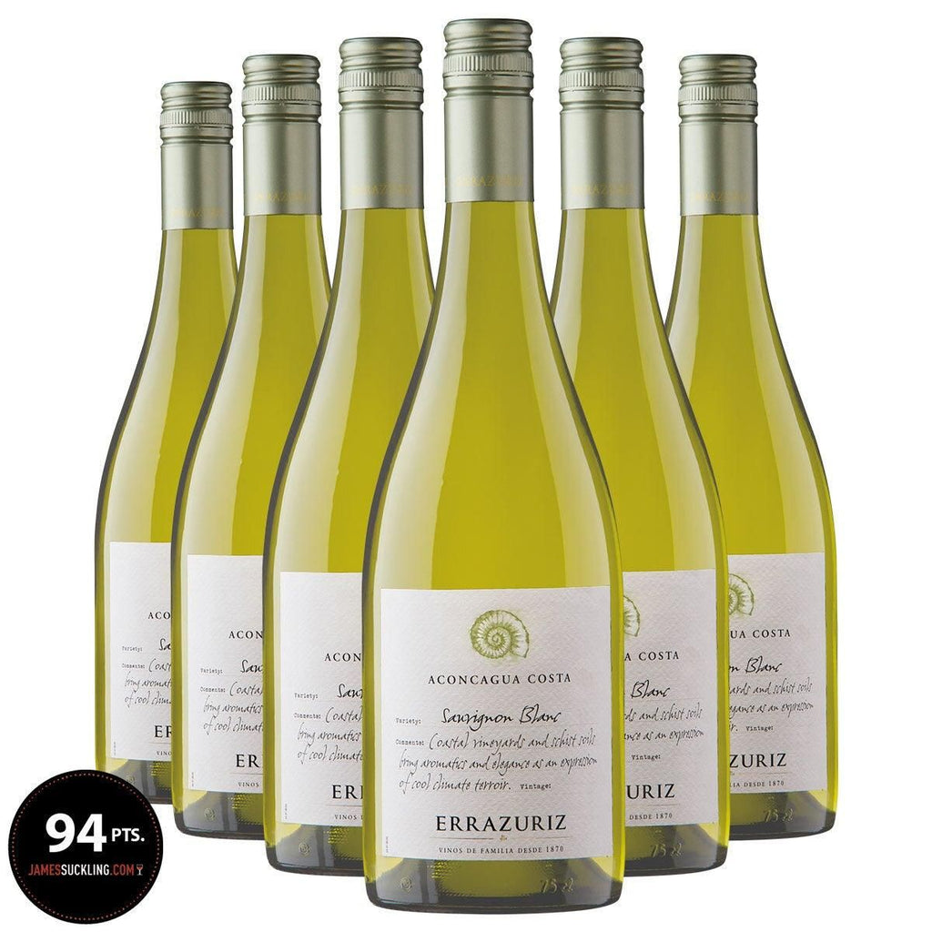 Errazuriz Aconcagua Costa Sauvignon Blanc 2019, 6 x 75cl