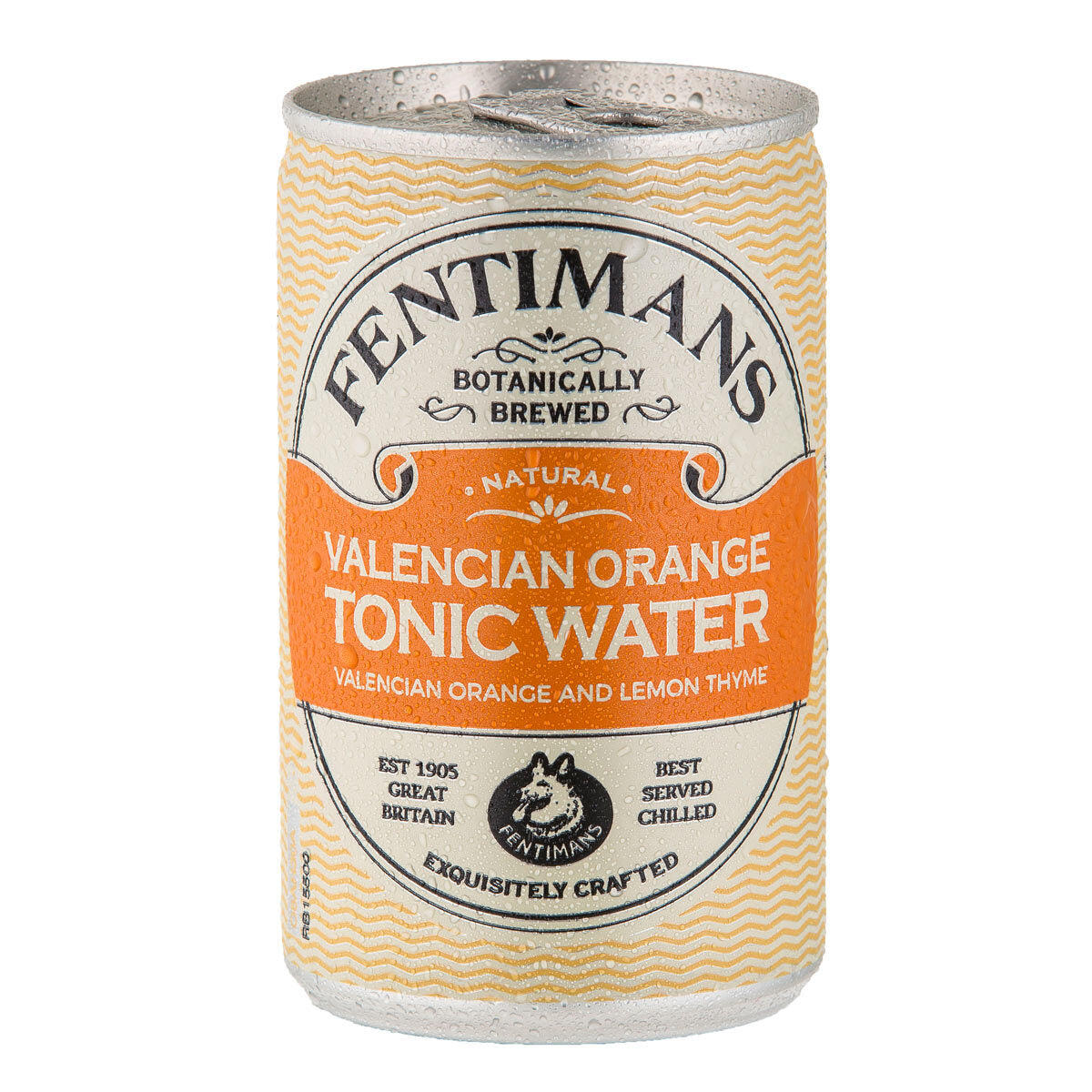 Fentimans Valencian Orange Tonic Water, 24 x 150ml Tonic Water Costco UK   