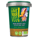 Love Your Veg! Indian Inspired Sweet Potato Dhal Soup 600g Cup and instant soup Sainsburys   