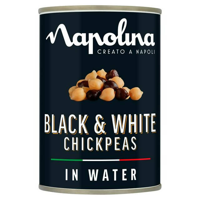 Napolina Black & White Chickpeas in Water 400g