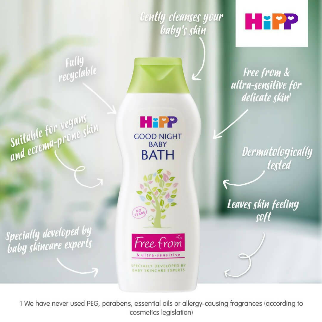 HiPP Goodnight baby bath (350ml) baby bath McGrocer Direct   