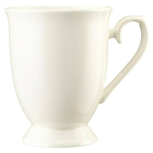 Sainsbury's Bone China Classic Footed Mug White