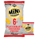 Jacob's Mini Cheddars Ploughman's Cheshire Cheese Snacks 6x25g 4-9 packs Sainsburys   