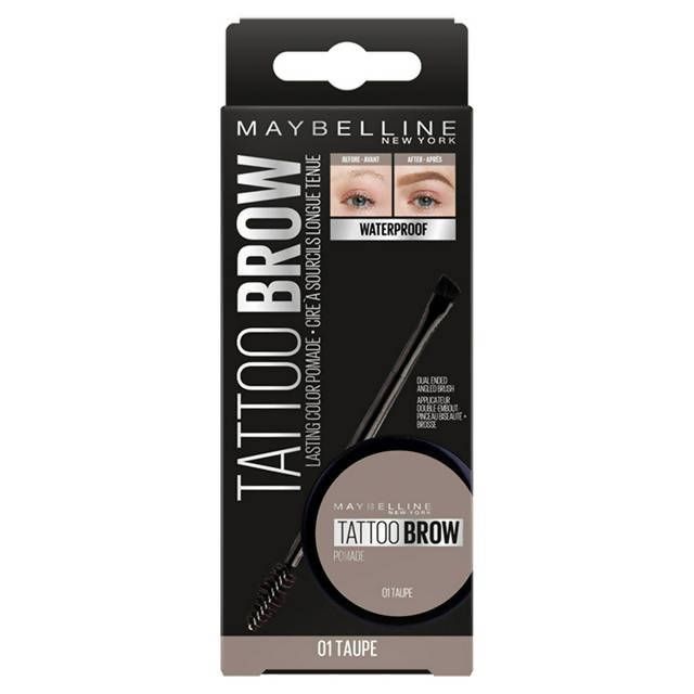 Maybelline Tattoo Brow Pomade Pot Taupe All Sainsburys   