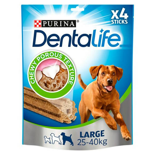 Purina Dentalife Large Dog Dental Chew X 4 142g