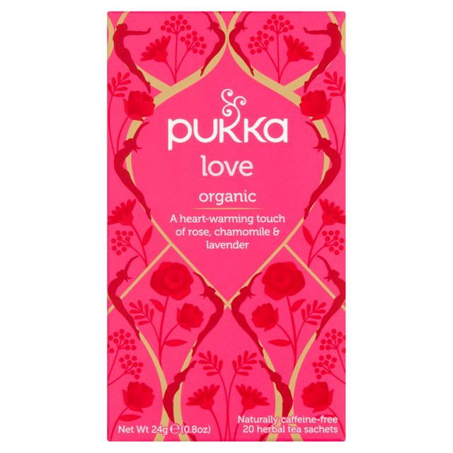 Pukka Organic Love Tea Bags Food Cupboard M&S Default Title  