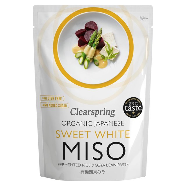 Clearspring Gluten Free Organic Sweet Miso Paste White Food Cupboard M&S Title  