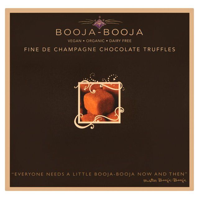 Booja-Booja Dairy Free Fine de Champagne Chocolate Truffles Perfumes, Aftershaves & Gift Sets M&S   