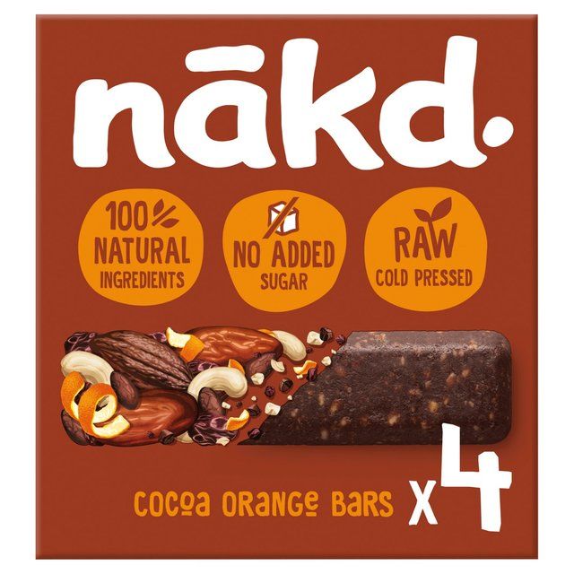 Nakd Cocoa Orange Fruit & Nut Bars GOODS M&S   