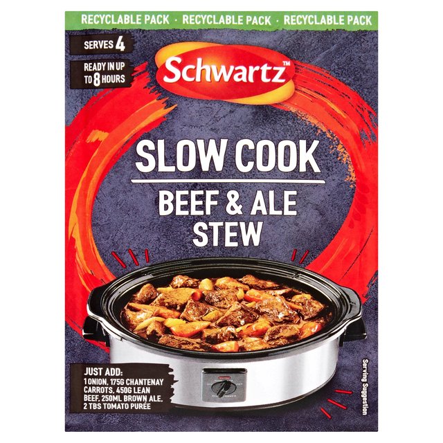 Schwartz Slow Cookers Beef & Ale Stew