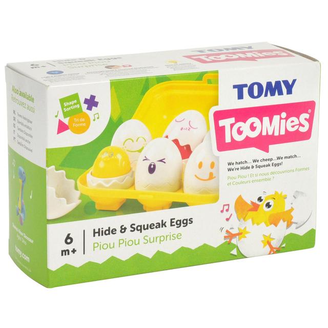 Tomy Toomies Hide n Squeak Eggs, 6mths+ Perfumes, Aftershaves & Gift Sets M&S   