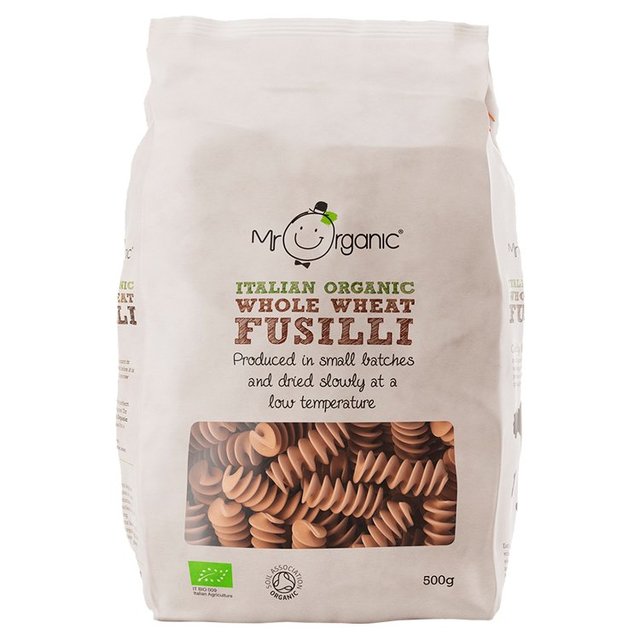 Mr Organic Whole Wheat Fusilli