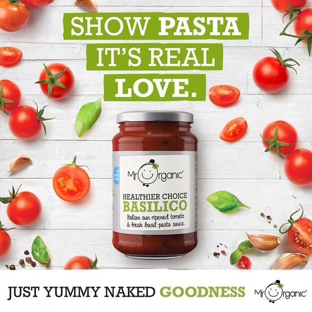 Mr Organic Basilico Pasta Sauce Free from M&S   