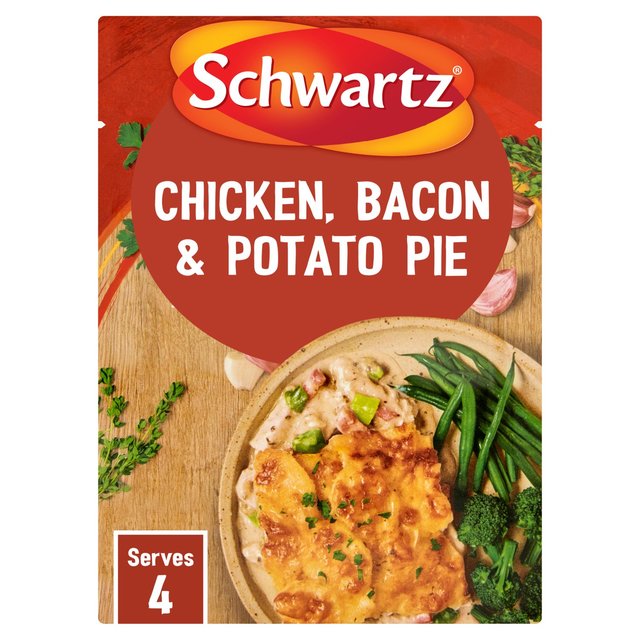 Schwartz Chicken Bacon & Potato Pie Cooking Sauces & Meal Kits M&S   