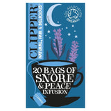 Clipper Snore & Peace Organic Chamomile, Lemon Balm & Lavender Tea Bags Food Cupboard M&S Default Title  