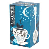 Clipper Snore & Peace Organic Chamomile, Lemon Balm & Lavender Tea Bags Food Cupboard M&S   