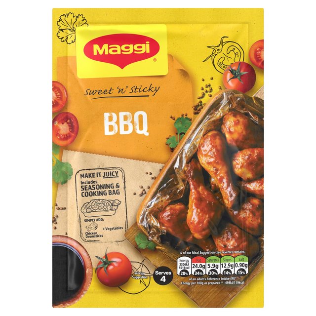 Maggi So Juicy Chicken BBQ Food Cupboard M&S   