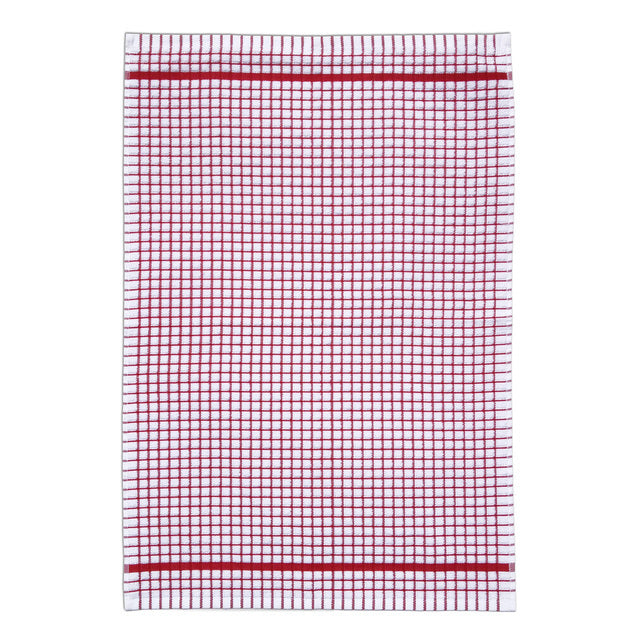 Poli-dri Cotton Tea Towel, Red 70cm