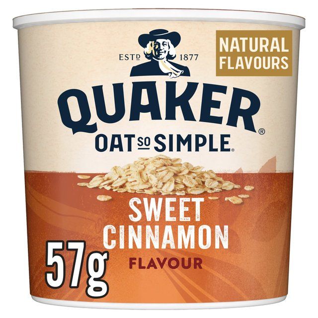 Quaker Oat So Simple Sweet Cinnamon Porridge Pot Cereals M&S Default Title  