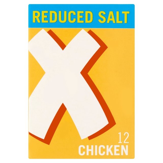 Oxo 12 Reduced Salt Chicken Stock Cubes Free from M&S   