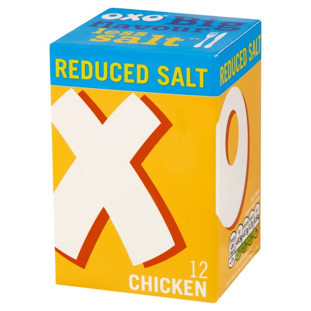 Oxo 12 Reduced Salt Chicken Stock Cubes Free from M&S   