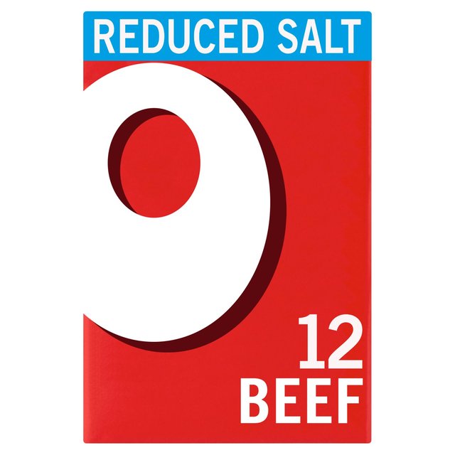 Oxo 12 Reduced Salt Beef Stock Cubes