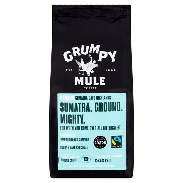 Grumpy Mule Organic Sumatra Ground Coffee