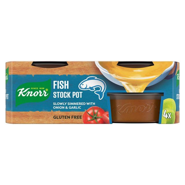 Knorr 4 Fish Stock Pot Food Cupboard M&S   